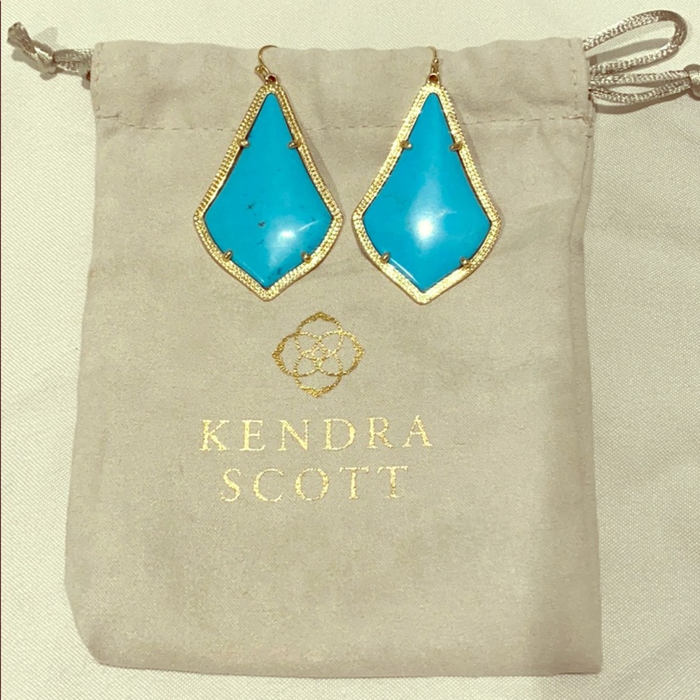 Turquoise Kendra Scott Earrings
